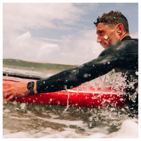 "APPLE Watch Series 10 GPS + Cellular 46mm Rose Gold Aluminium Case with Plum Sport Loop"