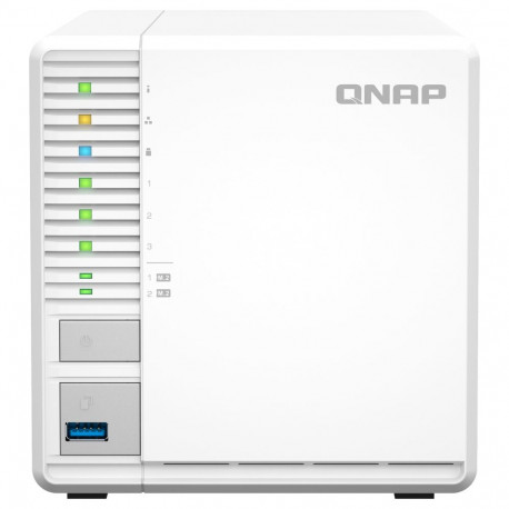 3-bay QNAP TS-364-8G Intel® Celeron® - N5095 valge