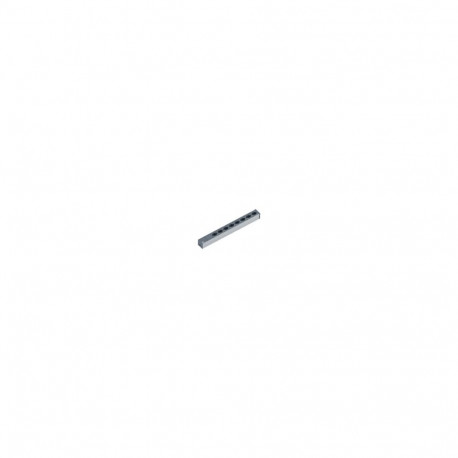 BACHMANN pistikupesaliist 48,26cm 19Zoll 8×T13 pistikupesaga