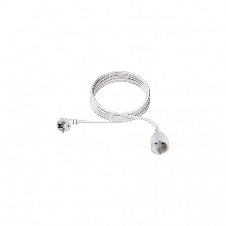 "BACHMANN Schutzkontakt-Verlngerungskabel 230VAC neutral verpackt weiss 5m"