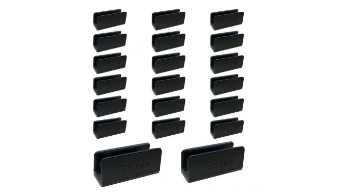 "Govee Neon Rope Light 2 Bracket 20 pcs Black"