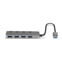 "LINDY USB 3.0 Aktiv-Hub 4 Port"