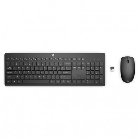 "HP 235 Tastatur und Maus Set Combo Wireless black QWERTY"