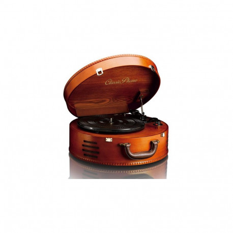 "LENCO TT-34 Koffer-Plattenspieler im Holzgehuse mit USB"