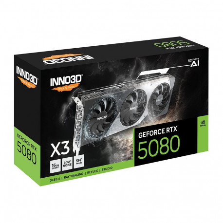 "RTX 5080 16GB Inno3D X3 GDDR7 3Fan"