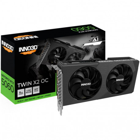 GeForce RTX 5060 TWIN X2 OC V2 (DLSS 5, 3x DisplayPort, 1x HDMI 2.1)