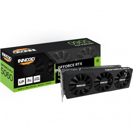 GeForce RTX 5060 LOW PROFILE (DLSS 5, 2x DisplayPort, 1x HDMI 2.1)