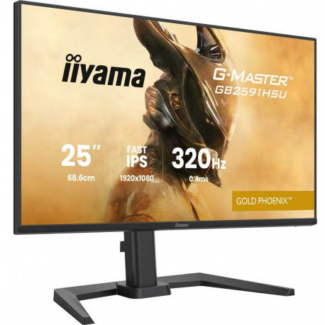 Iiyama G-MASTER GB2591HSU-B1 (68.6 cm (24.5 inches), black (matt), FullHD, Fast-IPS, HDMI, DP, USB h