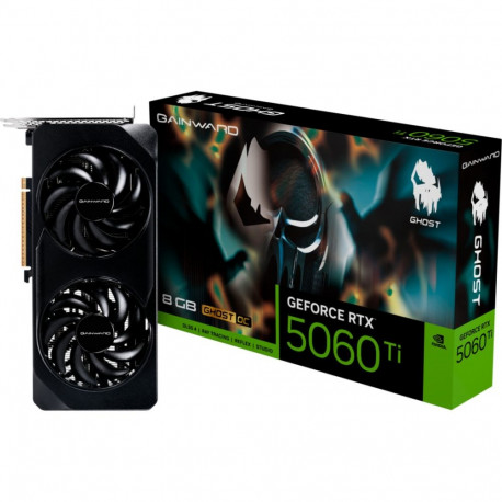 Gainward GeForce RTX 5060 Ti Ghost OC 8GB (DLSS 4, 3x DisplayPort, 1x HDMI 2.1)
