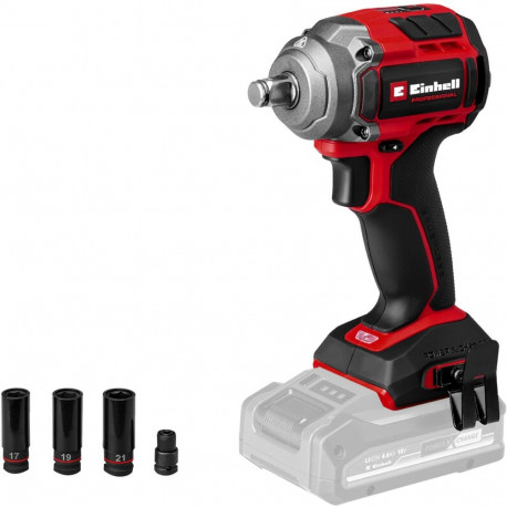 Einhell Professional cordless impact wrench TP-CW 18/350-C Li BL - Solo, 18Volt (red/black, without 