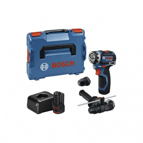 Bosch Powertools cordless drill/driver GSR 12V-32 FC Professional, 12Volt (blue/black, 2x Li-ion bat