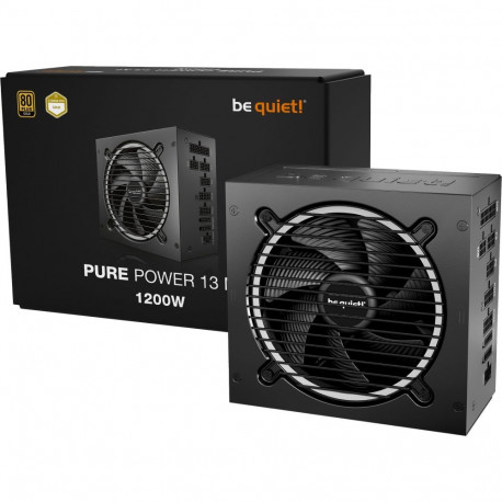 Be quiet Pure Power 13 M 1200W (black, 1x 12-pin high power GPU, 4x PCIe, cable management, 1200 wat