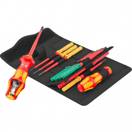 Kraftform Kompakt Turbo i Imperial 1 Tool Finder, 16-teilig (rot/gelb, 16-teilig)