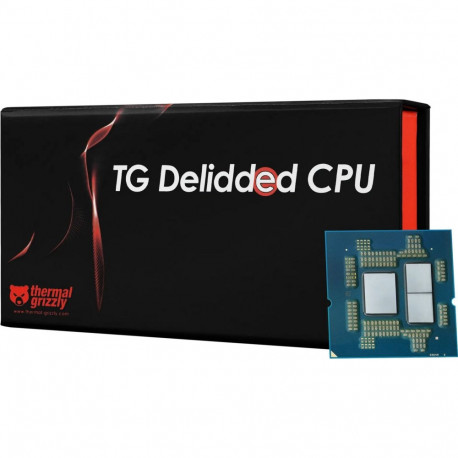 Delidded AMD Ryzen™ 7 9800X3D (Boxed-Version, Delidded, für Direct-Die-Kühlkörper)