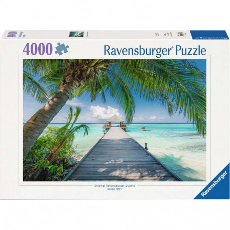 Ravensburger Puzzle Dream Beach in the Maldives (4000 pieces)