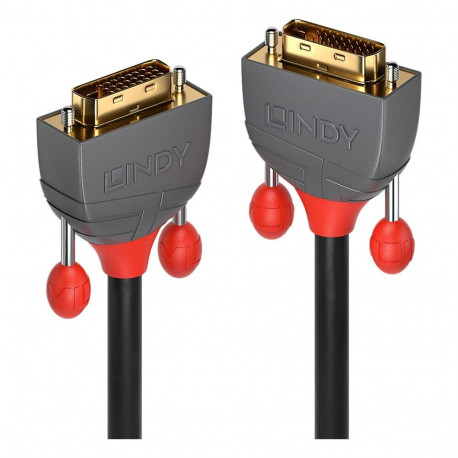 Anthra Line kaabel DVI-D Dual-Link 7,5m, must/hall