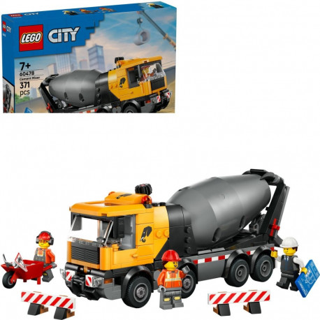 LEGO 60478 City Concrete Mixer