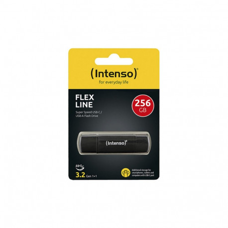 Intenso Flex Line 256 GB (black, USB-C and USB-A)