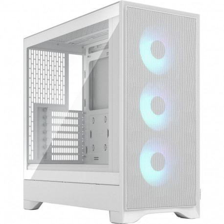 Fractal Design Pop 2 Air White TG RGB (white, tempered glass)