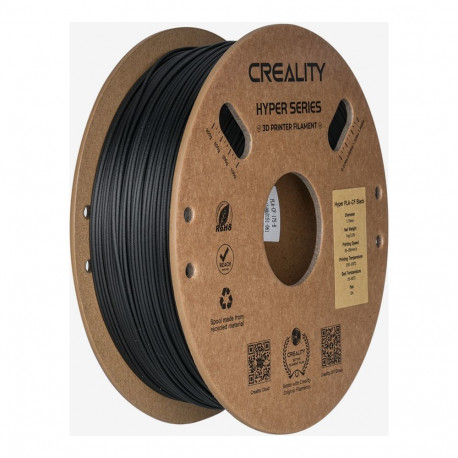 PLA Hyper Carbon , 3D-Filament (schwarz, 1 kg, 1,75 mm, auf Rolle)
