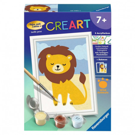 Ravensburger CreArt - Little Lion, painting