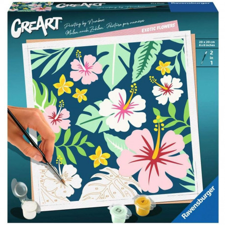 Ravensburger CreArt - Exotic Plants, painting