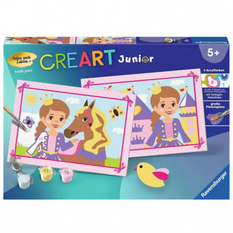 Ravensburger CreArt Junior - Little Princess, painting