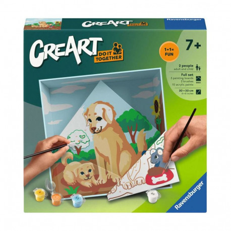Ravensburger CreArt Do it together - dogs, painting