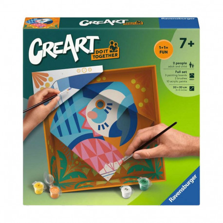 CreArt tee seda koos papagoi
