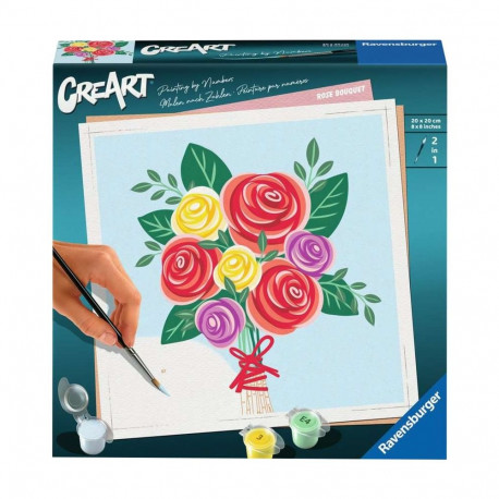 Ravensburger CreArt - bouquet of roses, painting