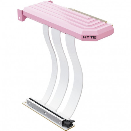 PCIe 5.0 Hyper Riser (rosa/weiß, 20cm)