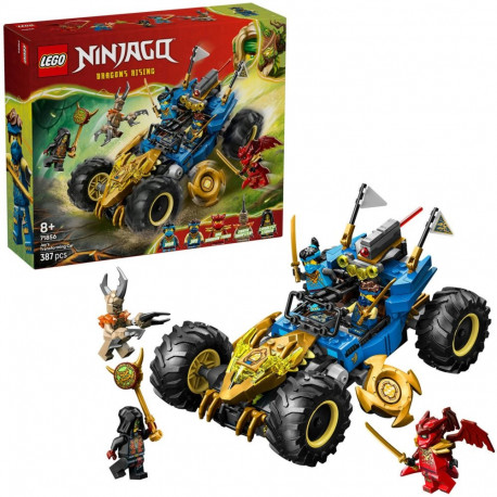 Ninjago muunduv võidusõiduauto 71856 Jay