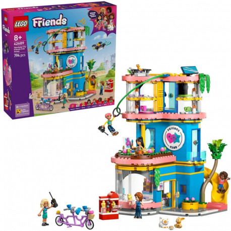 LEGO 42689 Friends Heartlake City Friendship Clubhouse, Construction Toy