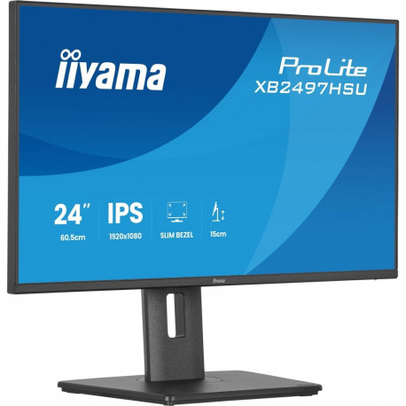 ProLite monitor XB2497HSU-B1 60.5 cm (23.8 Zoll) FullHD IPS HDMI DP USB-Hub ergonoomiline jalus 120H