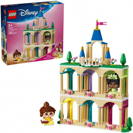 Disney nukukomplekt 43291 miniprintsessid Belle ja Tiana koos lossiga