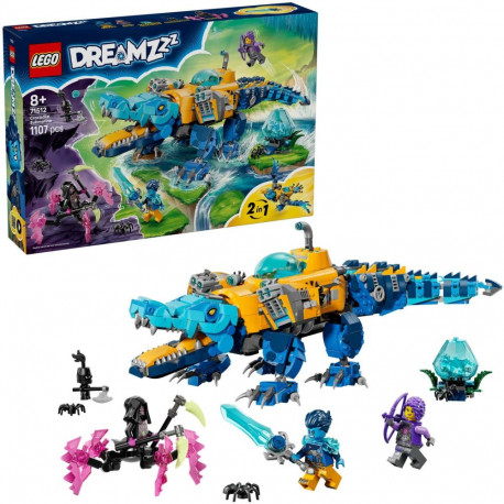 LEGO 71512 DREAMZZz Crocodile Submarine, Construction Toy