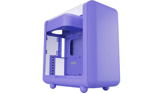 HYTE X50, tower case, violet, tempered glass