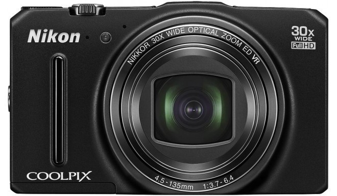 Nikon Coolpix S9700, black