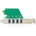 Digitus 4-Port USB 3.0 PCI Express Add-On, Interface Card