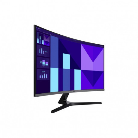 Essential Monitor S32D396GAU (80 cm (32 Zoll), schwarz, FullHD, VA, Curved, VGA, HDMI, Lautsprecher,
