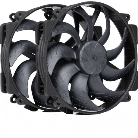 Ventilaator NF-A14x25r G2 PWM Sx2-PP chromax.black 140mm, must