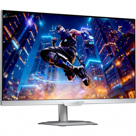 GIGABYTE M27UP ICE, gaming monitor - 27 - white, UltraHD/4K, SS-IPS, dual-mode FHD 320Hz / 4K 160Hz,