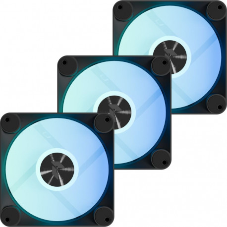 FP1-R 120-3 Pack reversed (schwarz, 3er Pack, Reverse, 120 mm)