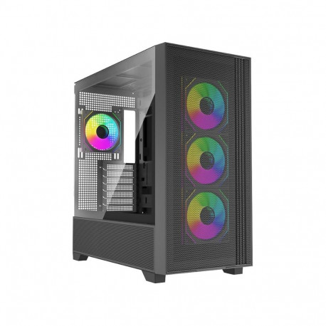 Flux X916.ARGB (schwarz, Tempered Glass)