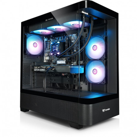 FTW arvuti V290a 5070 Windows 11 Pro, must/läbipaistev