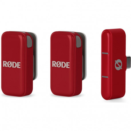 Wireless Micro USB-C  (rot)