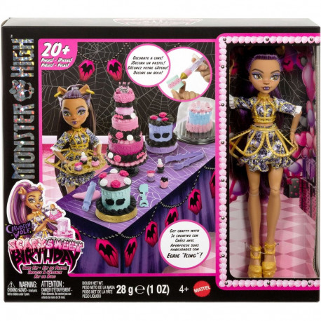 Mattel Monster High Spooky Beautiful Birthday Cake Set, Doll