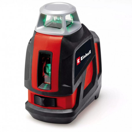 Kreuzlinienlaser TE-LL 360 G (schwarz/rot, grüne Laserlinien)