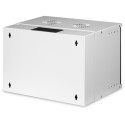 Digitus SOHO PRO wall-mounted enclosure, light grey IT cabinet, 7 rack units