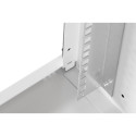 Digitus SOHO PRO wall-mounted enclosure, light grey IT cabinet, 12 rack units